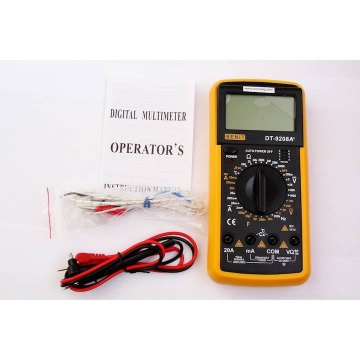 Multimetru digita DT-9208A cu 32 poziții Orange - Img 3