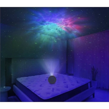 Proiector Stele Starry Sky 5W, Aurora, Alimentare prin cablu, Multicolor - Img 4