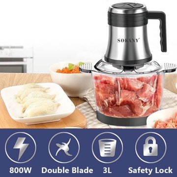 Tocator 800W , 3 L cu bol de sticla - Img 4