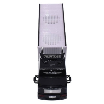 Boxa portabila in forma de camion, cu bluetooth Music Express, cititor Mp3, Usb/TF, Aux, Radio Fm, 10W, Alb - Img 2