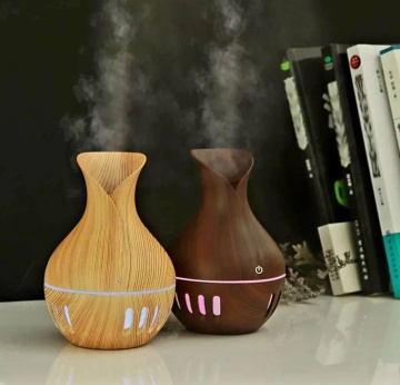 Difuzor si umidificator aromaterapie, cu lumina LED, Gold - Img 4