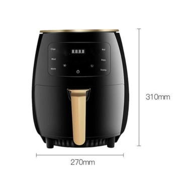 Friteuza cu aer cald fara ulei PERFORMANCE®Air Fryer 8 functii, Capacitate 6L, Display digital, 2400W - Img 3