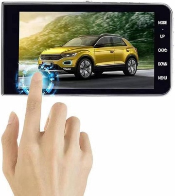 Camera auto DVR, 1080p, G-senzor, Unghi de filmare 170 grade, Gri - Img 5
