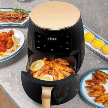 Friteuza cu aer cald fara ulei PERFORMANCE®Air Fryer 8 functii, Capacitate 6L, Display digital, 2400W - Img 4