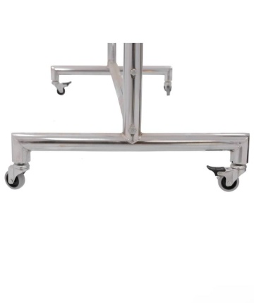 Stender din Metal, cu Roti, pentru imbracaminte, Lungime reglabila, calitate Inalta - Img 5