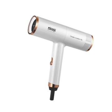 Uscator de par, 1200 W, 2 trepte de temperatura, 2 viteze, Alb - Img 1