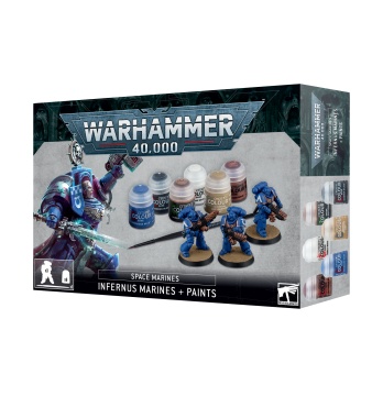 Infernus Space Marines + Paint Set