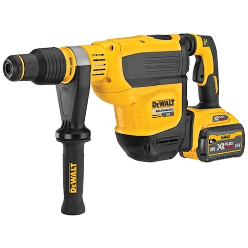 Ciocan rotopercutor SDS-Max 54V Li-Ion XR FLEXVOLT, 2 x 9.0 Ah, 45 mm, DeWALT tip DCH614X2-QW