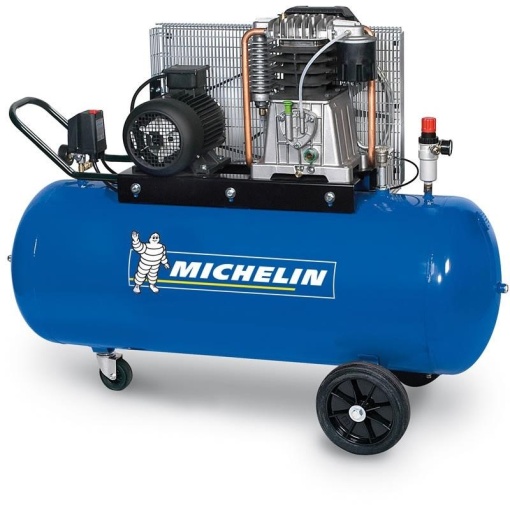 Compresor monofazat profesional, 150l, 350l/min, MICHELIN