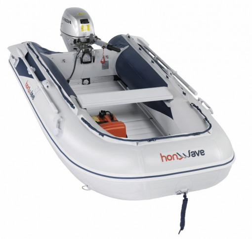 Barcă pneumatică cu podina din aluminiu Honda Honwave T30-AE3, 2.97 metri
