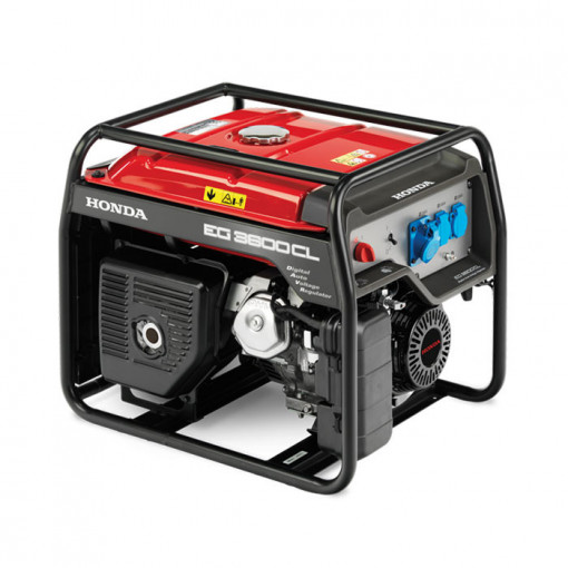 Generator de curent HONDA EG 3600CL GWT1 / FT putere 3.6kW 400V benzina pornire manuala Digital AVR GAMA “SPECIALIST OPEN FRAME”