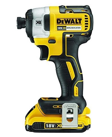 Masina de insurubat cu impact, 3 viteze, cu 2 acumulatori 18V 5.0Ah tip DCF887P2-QW