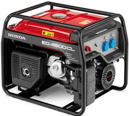 Generator de curent Honda 4500 W, gama “Specialist Open Frame” EG 4500CL – GWT1 dotat cu Digital AVR