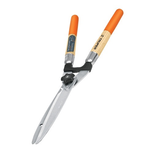 Foarfeca profesionala pentru gard viu cu lama zimtata si tais reglabil, L 58 cm - Truper