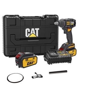 Masina de insurubat cu impact CAT, 18V, 350 NM, 2 acu, 4AH, incarcator si valiza, Model DX72 - Img 2