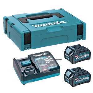 Pachet 2 acumulatori XGT 40V / 2.5Ah si incarcator rapid DC40RA