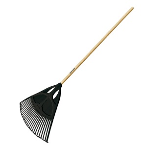 Grebla neagra pentru frunze 1735mm, 900g, Fiskars Clasic XL
