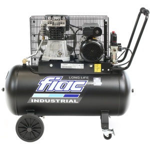 Compresor monofazat INDUSTRIAL, 100l, 350l/min - Img 1