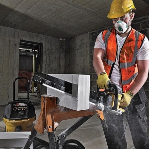 Fierastrau alternativ/sabie tip DWE399-QS, lama 430 mm pentru beton - Img 2