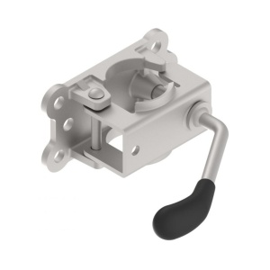 Colier fixare roata manevra / picior sprijin LBG48 cu talpa din fonta
