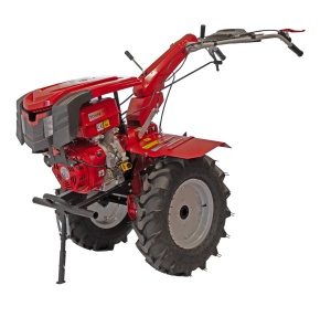 Motosapatoare Strong by Bronto 17 R420-V cu roti cauciuc 6.00-12 + masca cu far LED + rarita