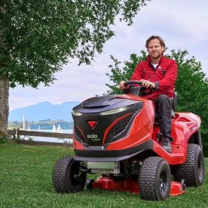Tractoras tuns gazon, cu cos, latime de taiere 95cm, transmisie hidrostatica SOLO/Al-ko T15-95.4 HD-A Premium pro cu motor Pro450 de 452cc si 7.7kW - Img 4