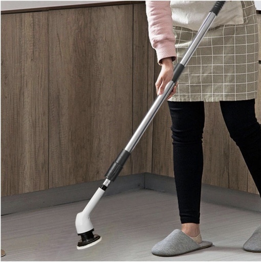 Perie electrica de Curatat Rotativa 9 in 1 Razo , Cu brat reglabil , Capete de Perie Inlocuibile , Ideala pentru Dus, Baie , Podea , Bucatarie, 25W, USB Type C - Img 5