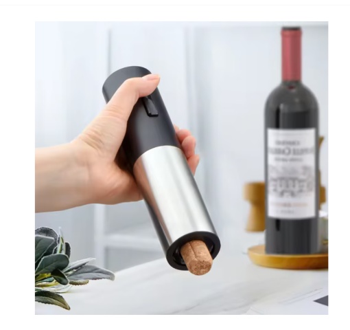 Set Premium Tirbușon Electric Reîncărcabil 4-in-1 pentru Sticle de Vin - Img 7
