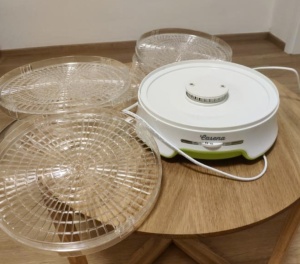Deshidrator alimente, fructe, legume, plante medicinale, ciuperci, Casena 240W, 5 tavi, 35-70 C - Img 5