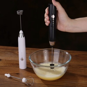 Mixer pentru frappe cu acumulator incorporat + 2 teluri - Img 2