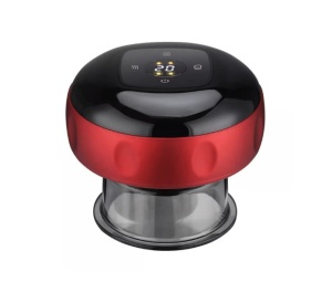 Aparat electric de Masaj Profesional tip Ventuză RAZO Anticelulitic 2 Nivele de Putere, Control al Temperaturii 38-50°C, Incarcare Type-C, Ecran Tactil, Autonomie Extinsa, Detoxifiere, Stimulare Colagen, Imbunatatire Circulatie, Terapie Cupping, CA