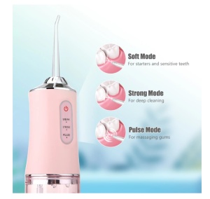 Irigator Oral Portabil DentaFresh USB , 4 capete de curățare , 220 ml - Img 3