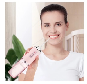 Irigator Oral Portabil DentaFresh USB , 4 capete de curățare , 220 ml - Img 5