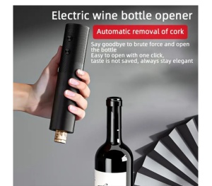 Set Premium Tirbușon Electric Reîncărcabil 4-in-1 pentru Sticle de Vin - Img 4