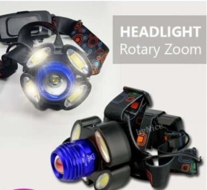 Lanternă de cap cu 5 LED-uri - Img 2