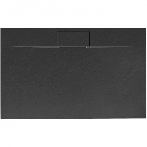 Cadita de dus Bazalt long 80x100 negru