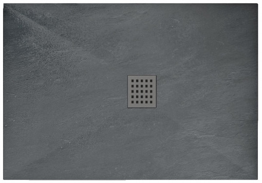 Cadita de dus Rea Grey Rock 80 x 100