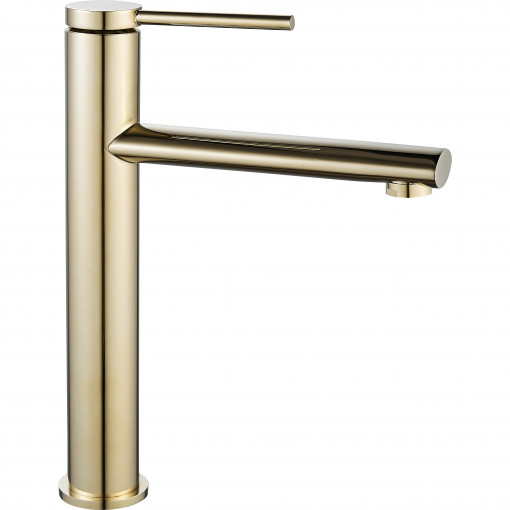 Pentru lavoar REA OVAL GOLD high taps