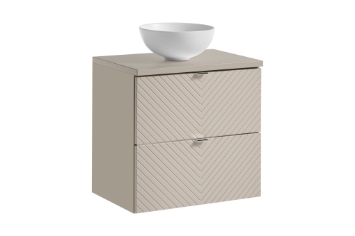 Set mobila 60cm cu blat si lavoar blat Domi
