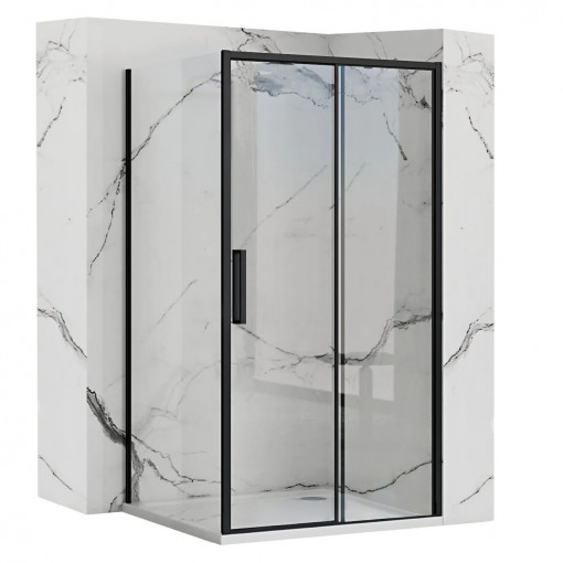 Cabina dus de colt Rapid Slide Usa: 140 Perete: 80