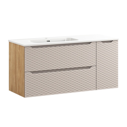 Set de mobilier 120cm cu chiuveta de mobila GO 2