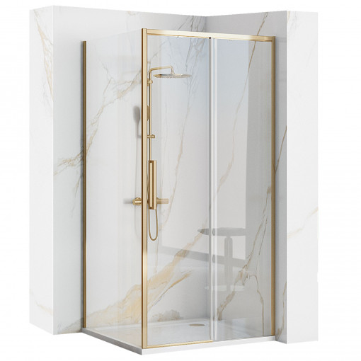 Cabina dus Rapid Slide Gold Usa: 100 Perete: 100
