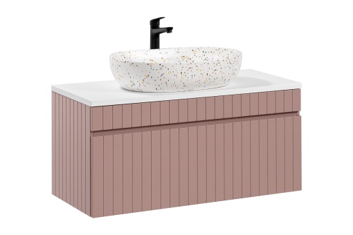 Set mobilier 100cm cu chiuveta pe blat