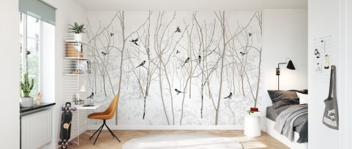 Tapet Pattern Magpie, Photowall