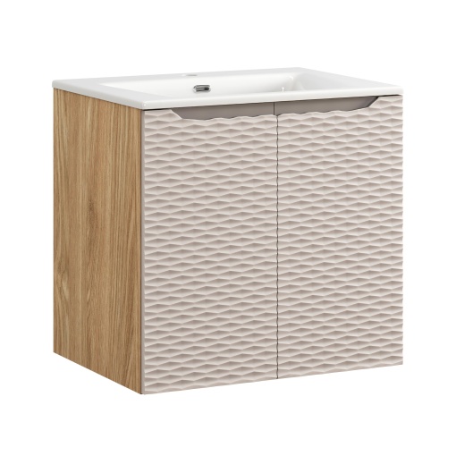 Set de mobilier de 60 cm cu lavoar SKY