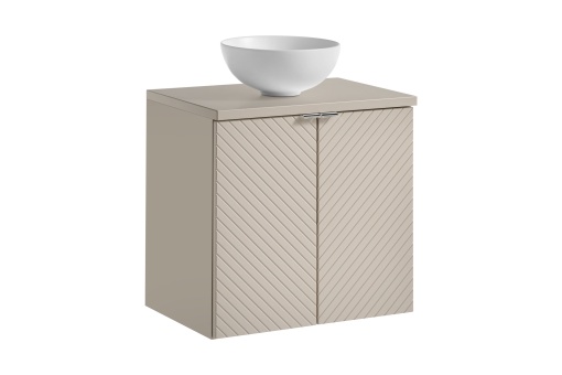 Set mobila 60cm cu blat si lavoar blat Domi