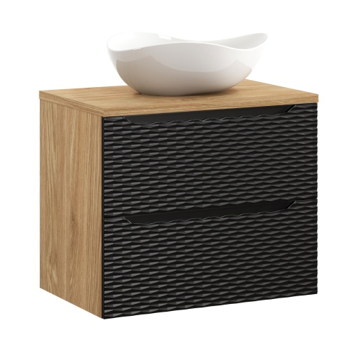 Set mobilier de 70 cm cu blat si lavoar de blat Cloud