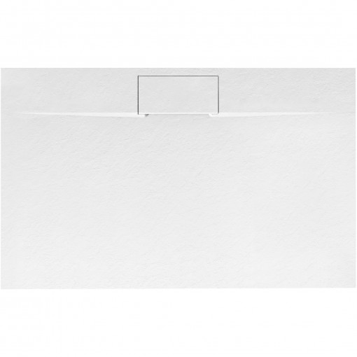 Cadita de dus Bazalt long 80x100 - alb