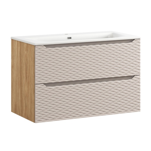 Set mobilier 90cm cu lavoar mobila SKY