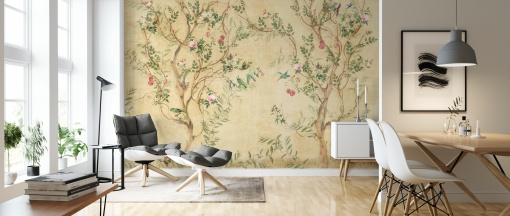 Tapet Pretty Birds in Branches, Photowall
